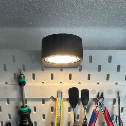 Lampe für IKEA Skadis – LED Licht USB mit Schalter – 3D Druck 105×70×33 mm