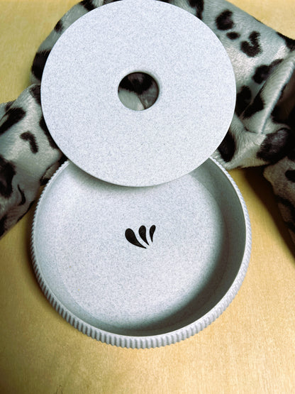 Schmuckdose - Schale mit Deckel, Schmuckkästchen, Schlüsselschale - stapelbar