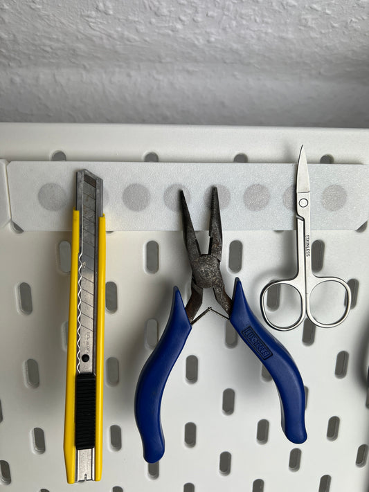 Magnetleiste für IKEA Skadis – Werkzeughalter 160×30 mm